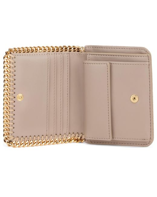 Stella McCartney Brown Wallet Falabella Polyester & Purses