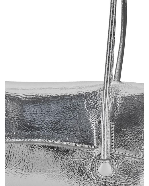 MARGE SHERWOOD Gray Shoulder Bag Leather