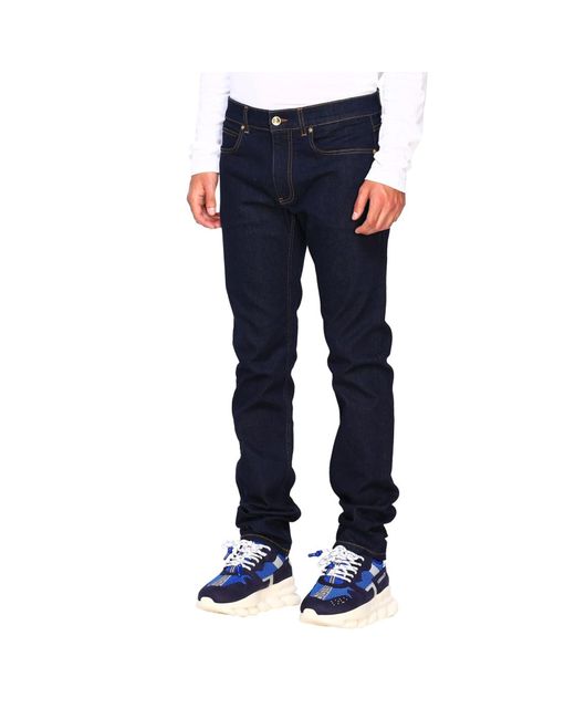 Versace Blue Denim Jeans for men