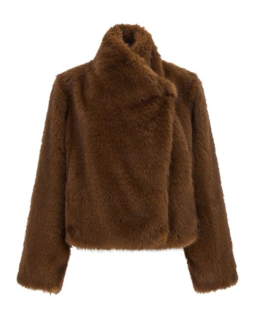 B&amp;B COUTURE Brown B&B Couture Coat