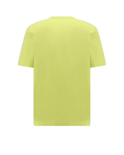 Moncler Yellow T-Shirt for men