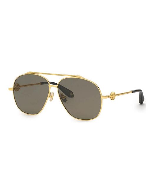 Roberto Cavalli Metallic Src008V Sunglasses