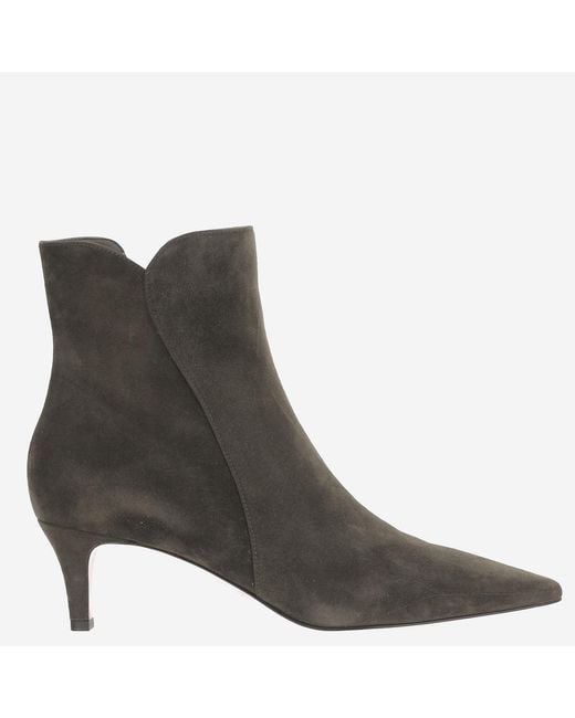 Gianvito Rossi Gray Pumps Levy Suede