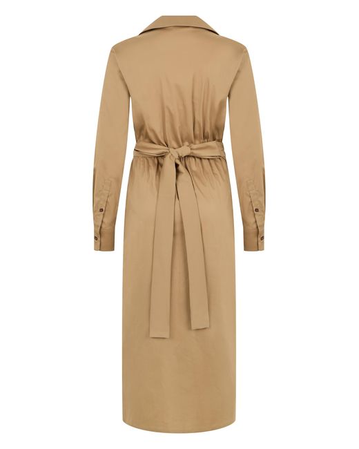 Max Mara Natural Midi Dress Cotton