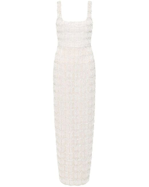 Rachel Gilbert White Dress Sadie Nylon