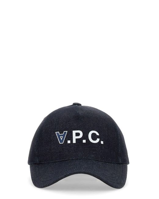 A.P.C. Blue Baseball Cap