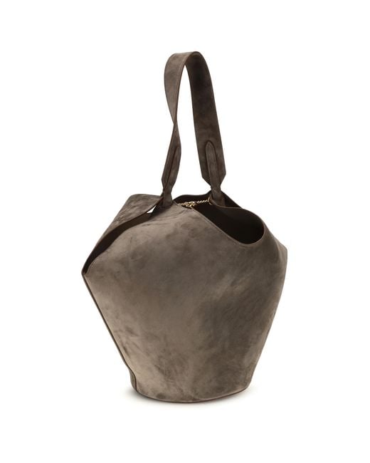 Khaite Multicolor Lotus Small Shulder Bag Calf Leather Bos Taurus Shoulder