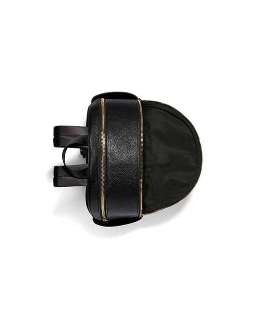 COACH Black Backpack Pebble Leather Bags Backpacks