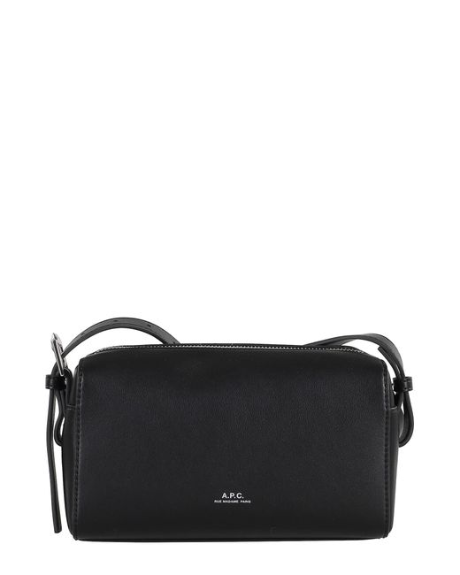 A.P.C. Black Camera Bag Nino for men