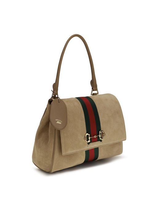 Gucci Natural Medium Paparazzo Handbag Calf Leather Bos Taurus Handbags
