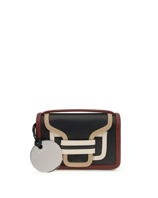 Pierre Hardy Black Alpha Shoulder Bag Calf Leather Bos Taurus