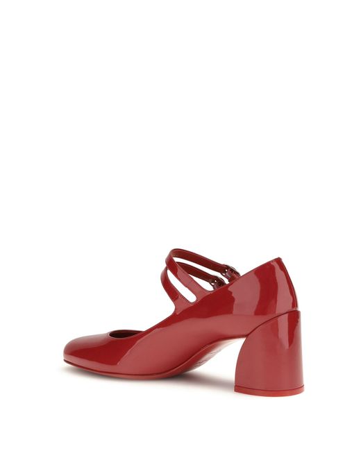 Christian Louboutin Red Miss Jane Pumps