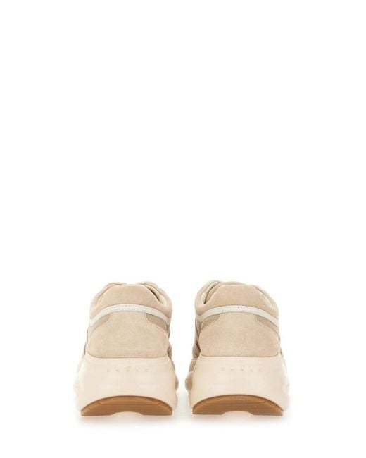 Hogan Natural Sneaker H696 Leather Trainers