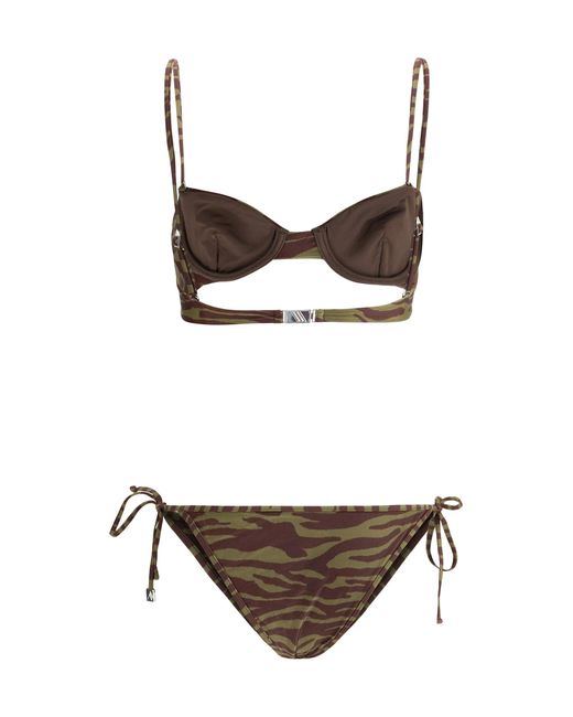 The Attico Multicolor Bikini Swimsuit