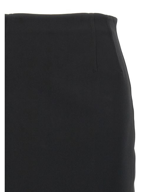 Max Mara Black 'Pece' Skirt