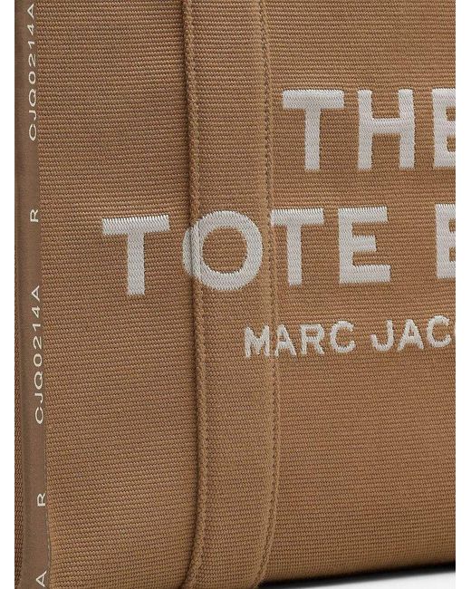 Marc Jacobs Brown Tote Bag Woven Jacquard Tote-Bags