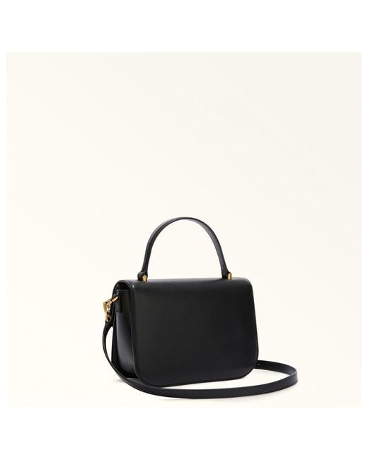 Furla Black Sfera S Handbag