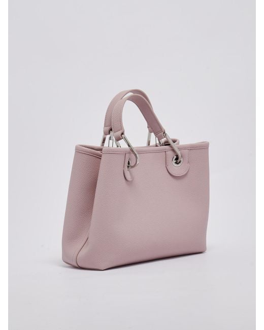 Emporio Armani Pink Poliuretano Shoulder Bag