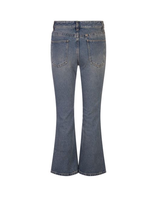 Givenchy Blue Medium Denim Jeans With Boot Cut