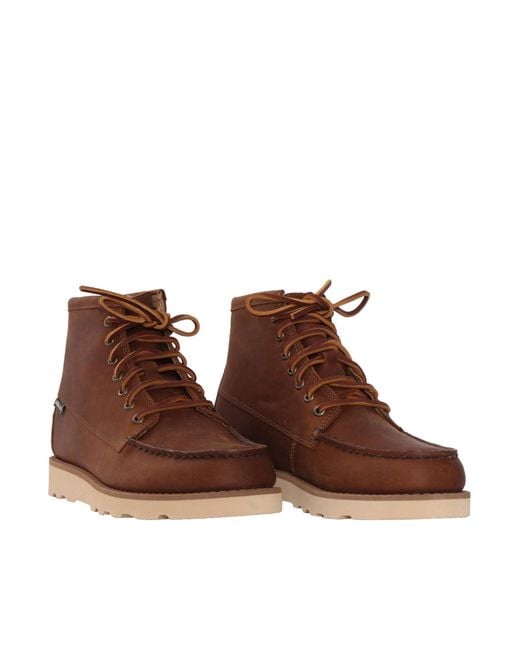 Sebago Brown Tala Mid Crazy Horse Loafers Loafer for men