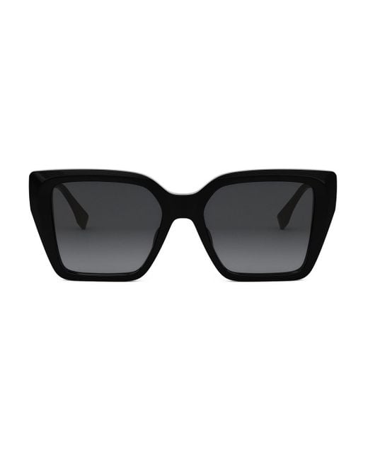 Fendi Black Ff Diamonds Sunglasses