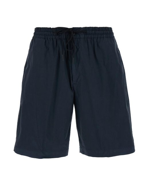 PT01 Blue Bermuda Shorts With Drawstring for men