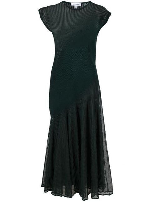 Alaïa Black Twisted Dress