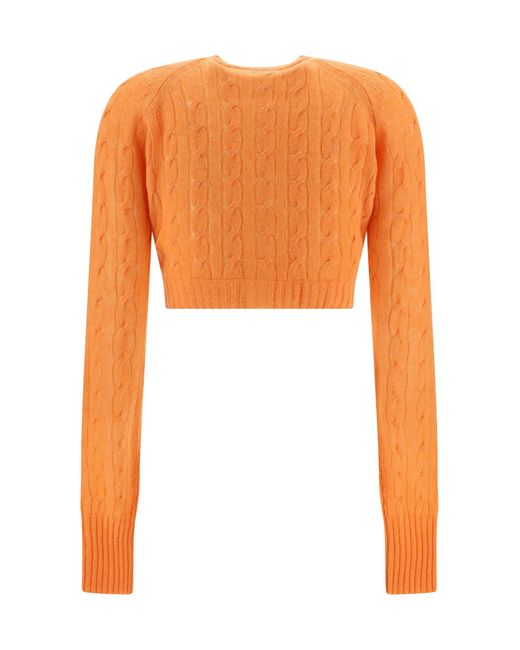 Etro Orange Knitwear