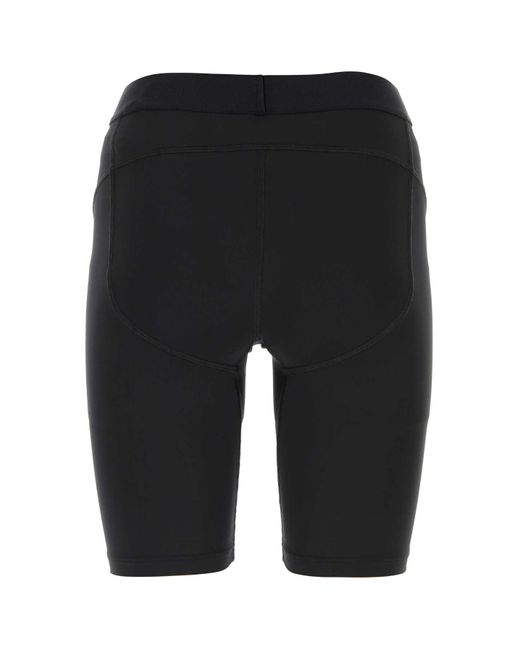 Balenciaga Black Stretch Polyester Leggings