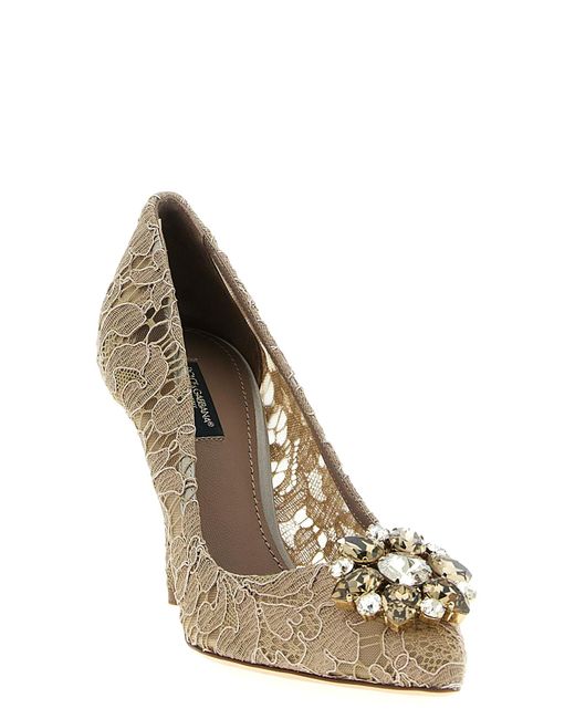 Dolce & Gabbana Metallic Bellucci Pumps
