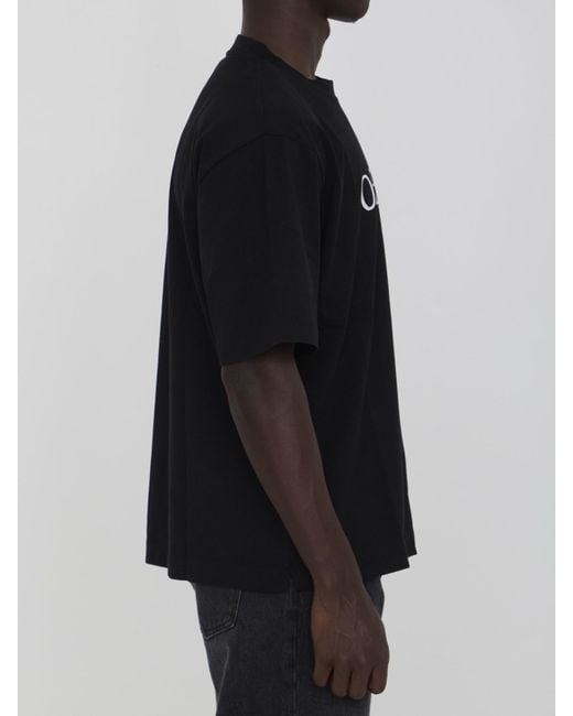 Off-White c/o Virgil Abloh Black Big Bookish Skate T-Shirt for men