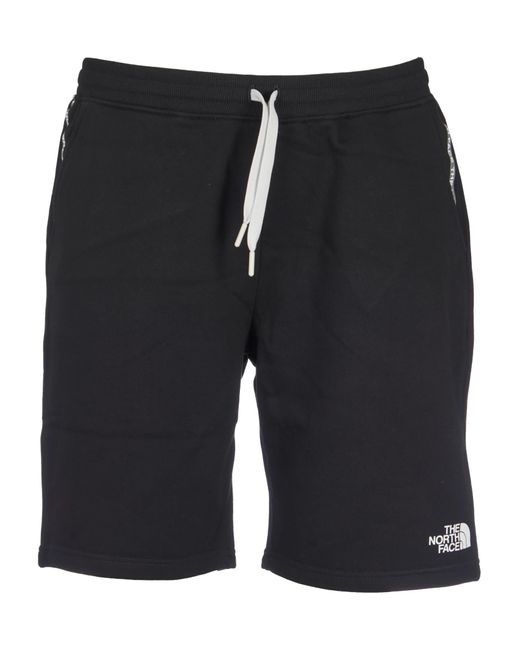 The North Face Black Laced Track Shorts for men