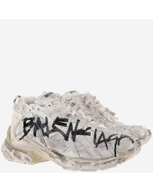 Balenciaga store shoes logo