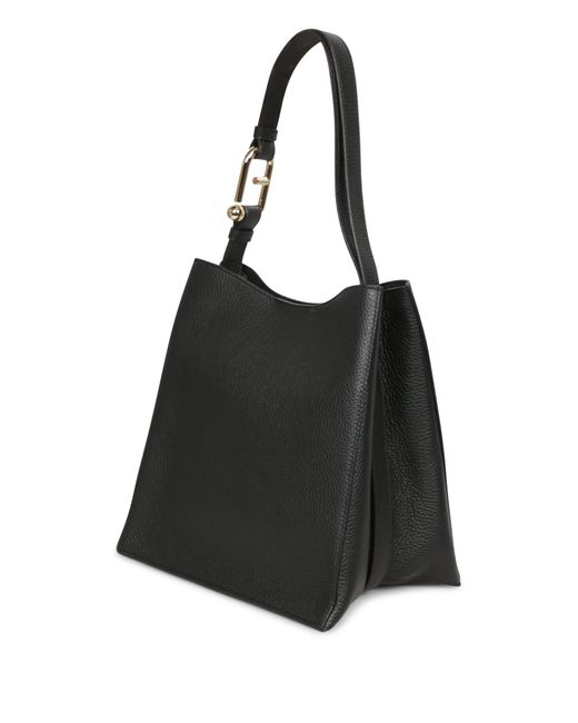 Furla Black Nuvola Bucket Bag