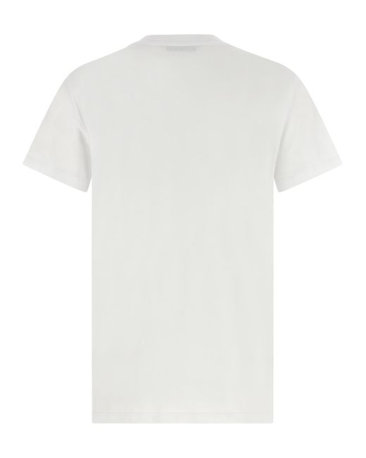 Max Mara White Cotton T-Shirt