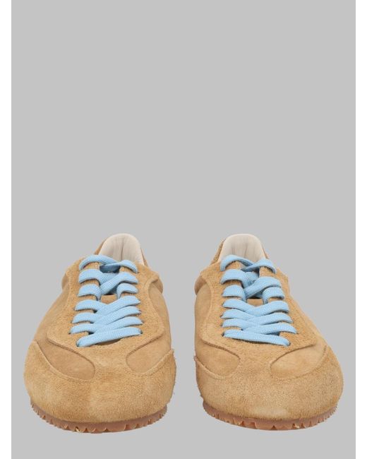 Axel Arigato Blue Sneakers Daze Leather Trainers for men