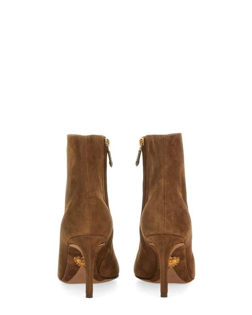 Dolce & Gabbana Brown Boot Devotion Leather