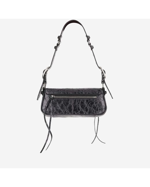 Balenciaga Black Le Cagole Sling Xs Leather Shoulder Bag