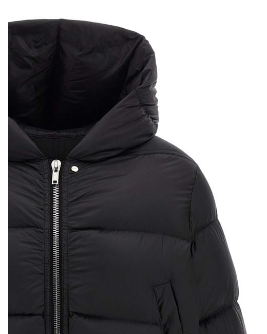 Rick Owens Black Bomber Jacket