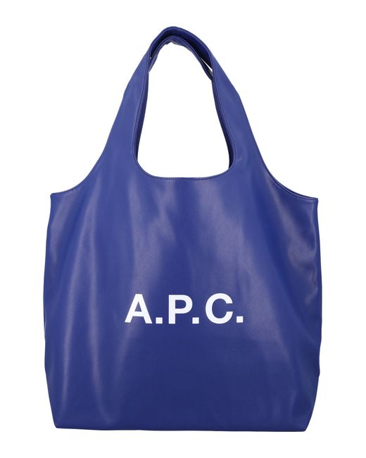 A.P.C. Blue Ninon Tote Bag