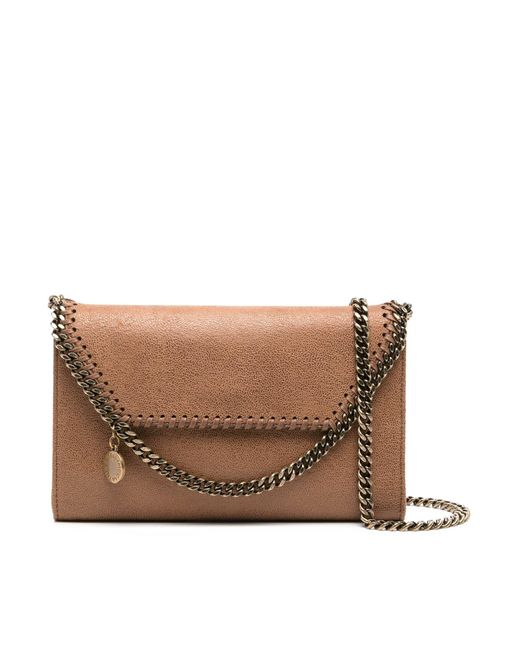 Stella McCartney Brown Falabella Cross Body Bag