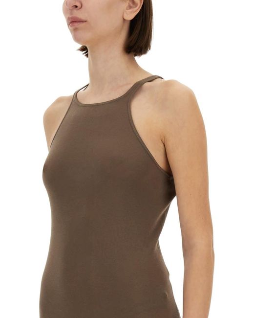 Rick Owens Natural Dress Tank
