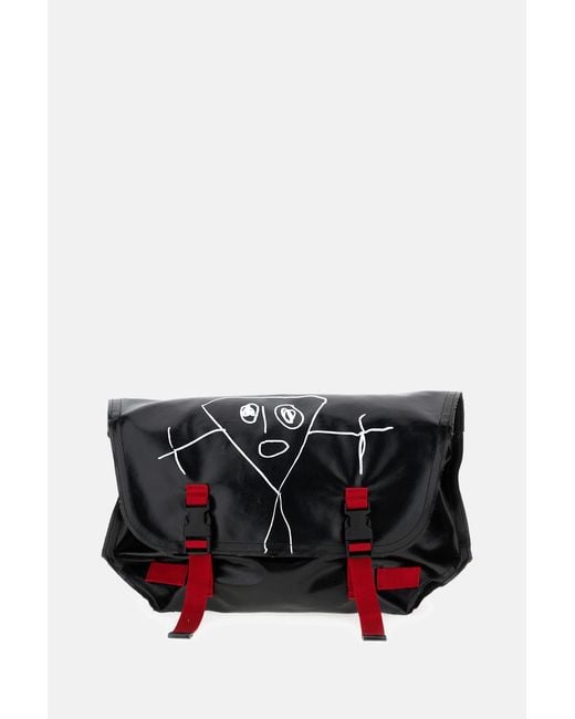 Plan C White Bags Co Pu Ny Metal Calf Leather