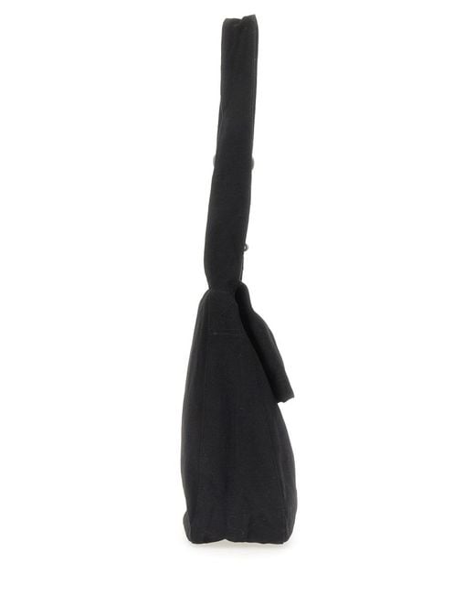 Our Legacy Black Sling Bag Washed Denim Shoulder for men