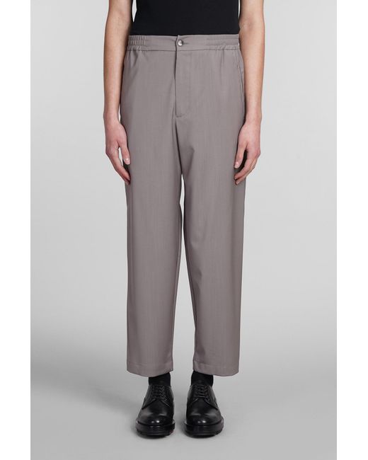 Barena Gray Ameo Pants for men