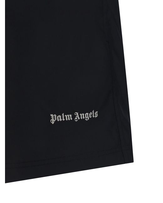 Palm Angels Blue Swimwear for men