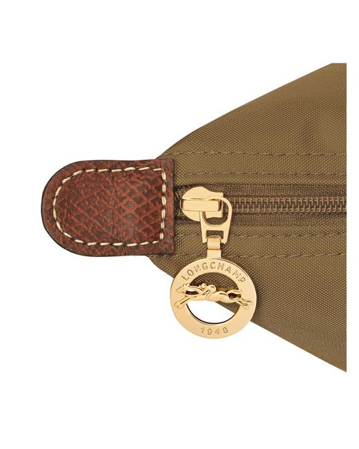 Longchamp Brown Shoulder Bag Polyamide