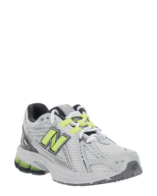 New Balance White Sneakers 1906 Synthetic Trainers for men
