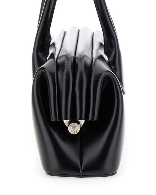 OSOI Boat Wide Shoulder Bag With Round Handles And Lettering