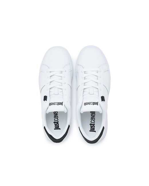Just Cavalli White Shoes for men